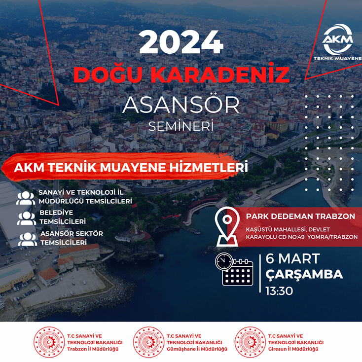Doğu Karadeniz'in En Büyük Asansör Güvenlik Seminerine Hazır Mısınız?